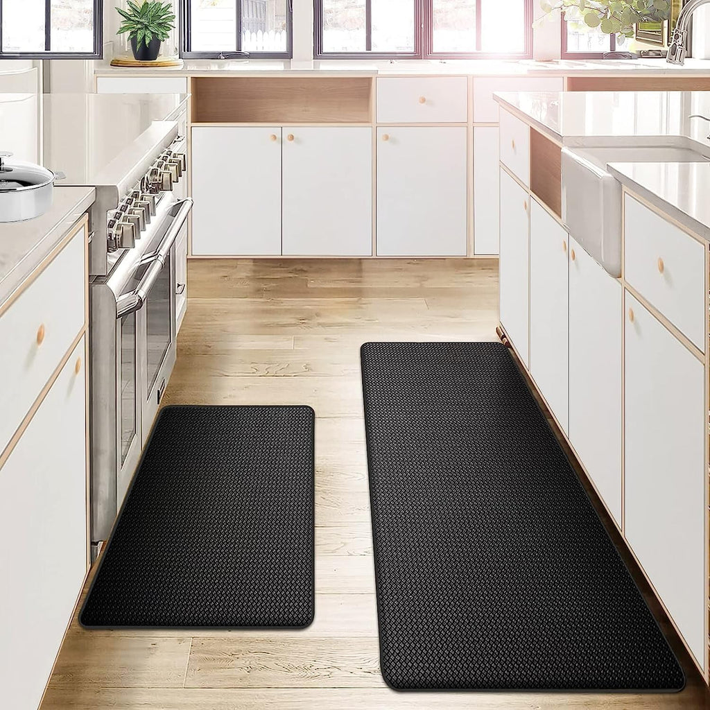 Anti-Fatigue Cushioned Kitchen Floor Mat - Ergonomic Joint Support