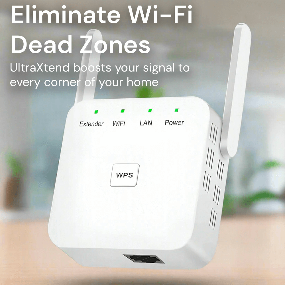 Dual Band WiFi Range Extender Compact Wireless Signal Booster