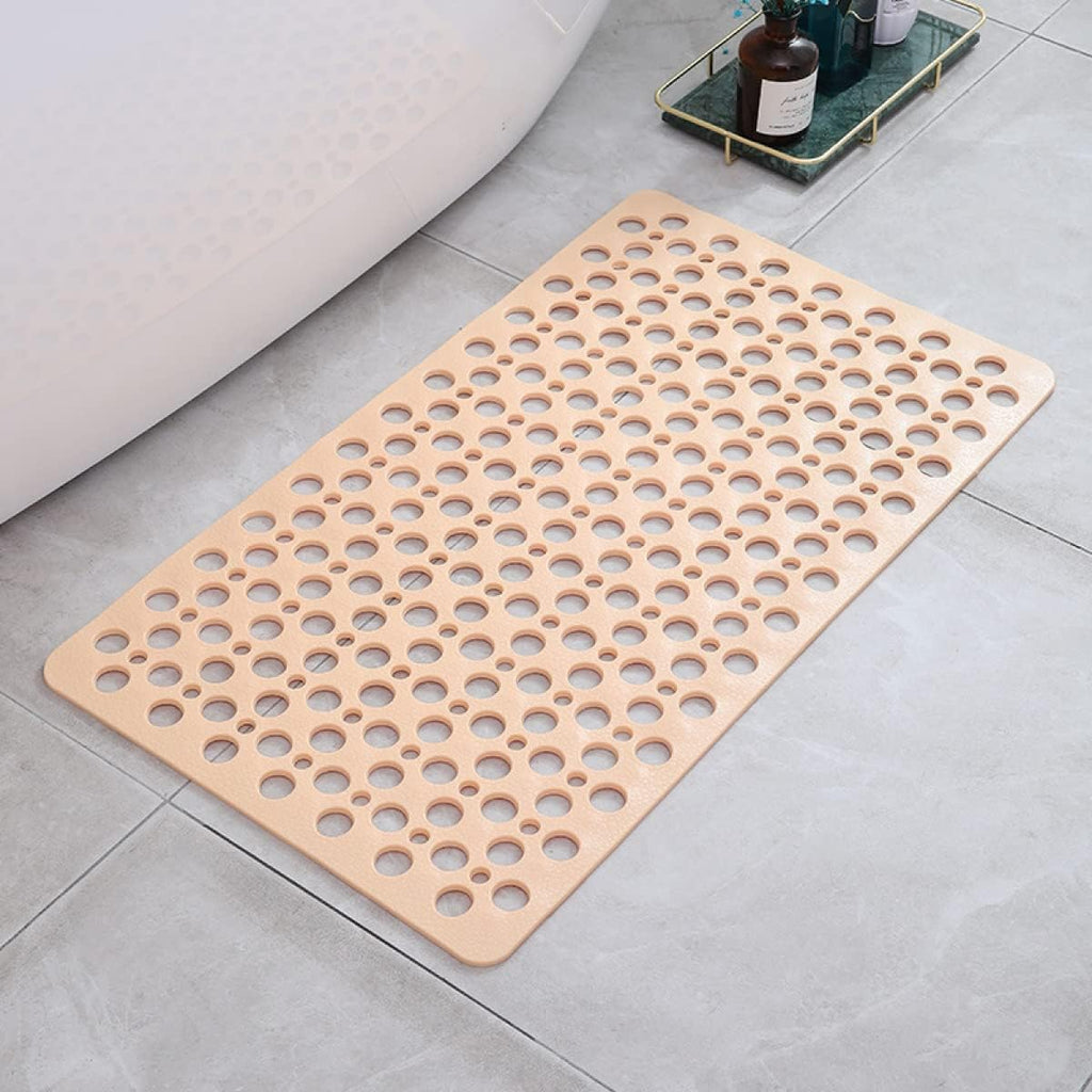 Anti-Slip Shower Safety Mat — Quick Drain Texture And Strong Suction Base