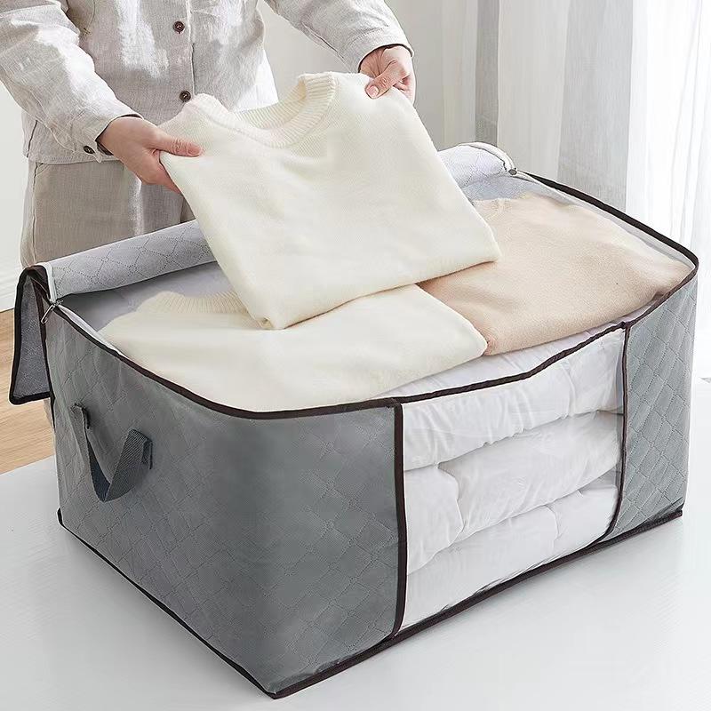 Grande housse de rangement pour armoire anti-poussière - design pliable