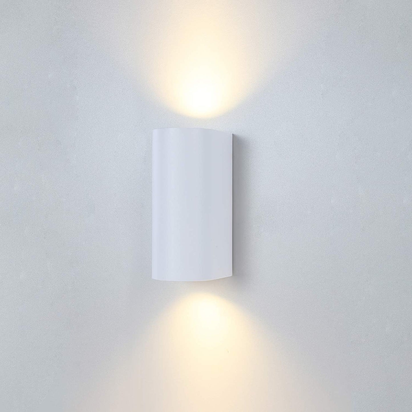 Stylish Dual-Glow Plaster Wall Fixture for Modern Interiors | ribuella