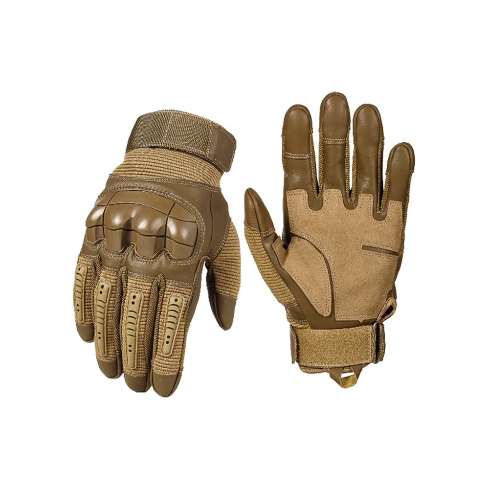 Guantes tácticos para hombre, duraderos, antideslizantes, con palma reforzada y diseño protector