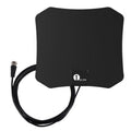 Antenna HDTV piatta da interno, cavo coassiale digitale, supporto a parete, modello adesivo