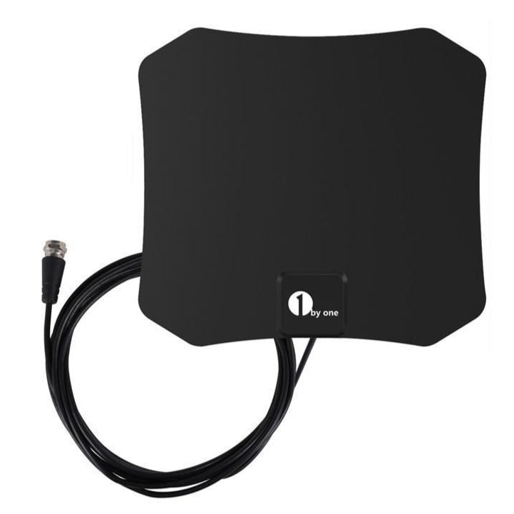 Lapos beltéri HDTV-antenna digitális koaxiális kábellel, falra szerelhető pálcás kivitelben