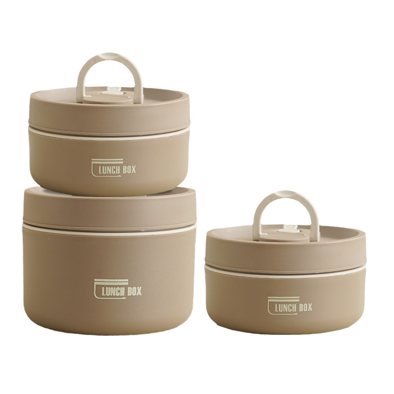 Stackable Insulated Bento Box Stainless Steel Thermal Lunch Container