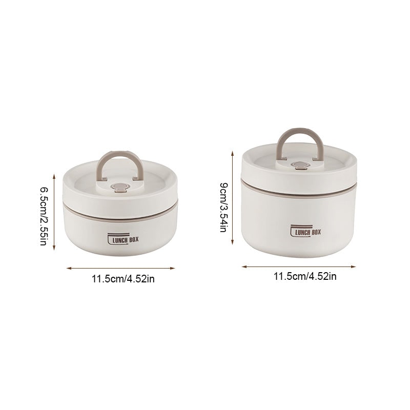 Stackable Insulated Bento Box Stainless Steel Thermal Lunch Container