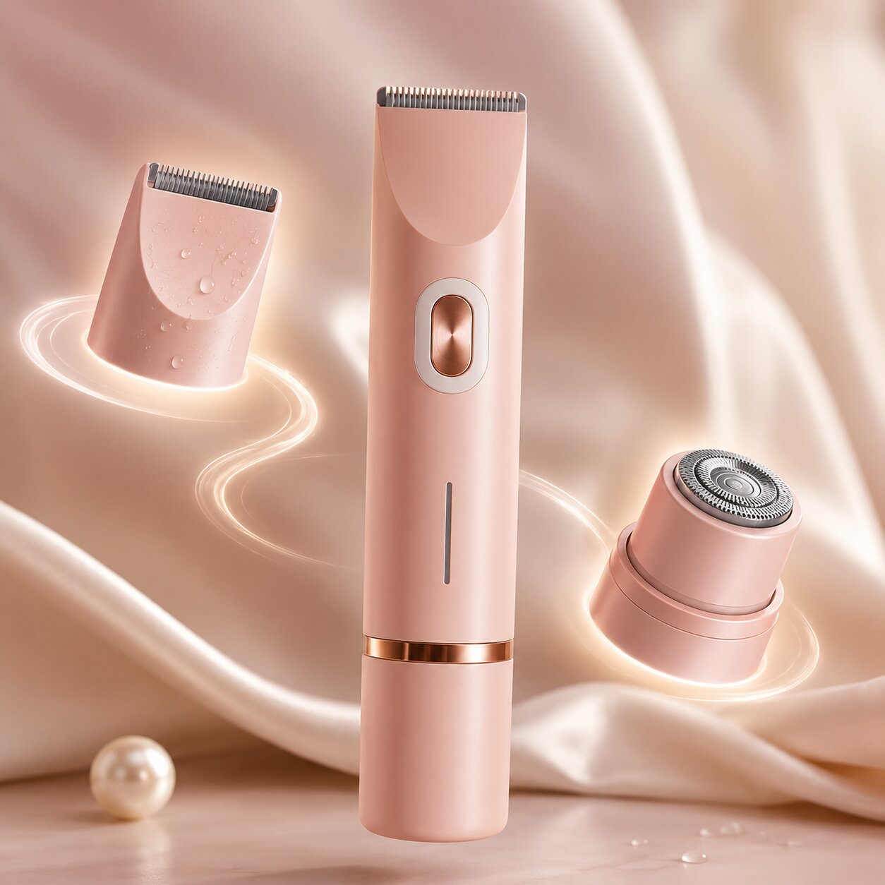 IntimLisse elektrisk, oppladbar barbermaskin for kvinner
