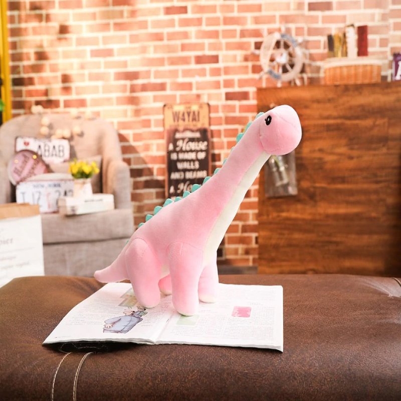 Urocza pluszowa dinozaurzyca Little Long Neck, zabawkowy diplodok