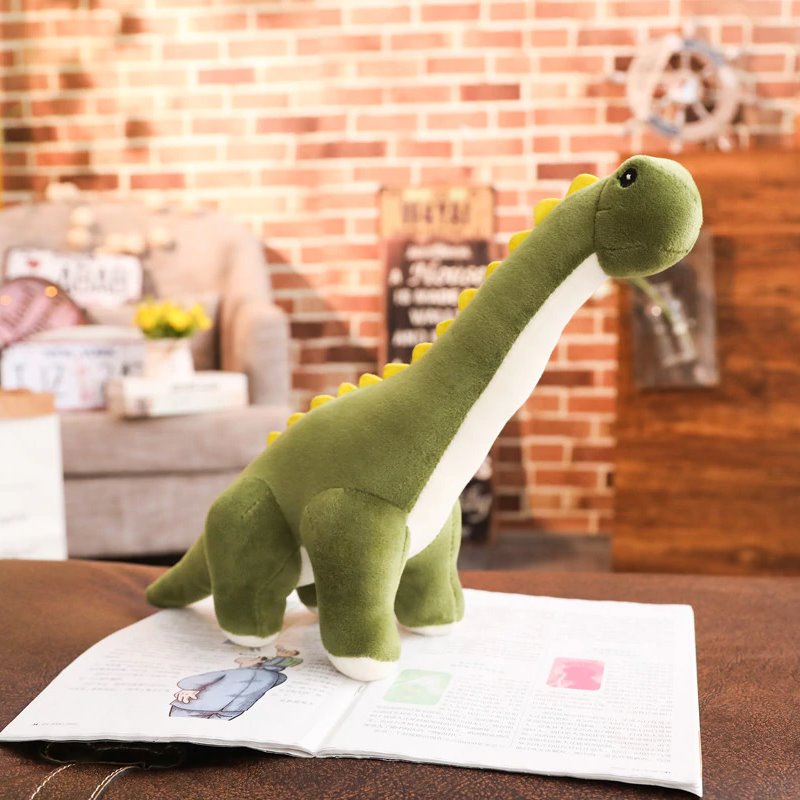 Little Long Neck Dino Plushie Cute Diplodocus Dinosaur Toy