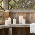 Set di 3 candele LED con timer per uso esterno | ribuella