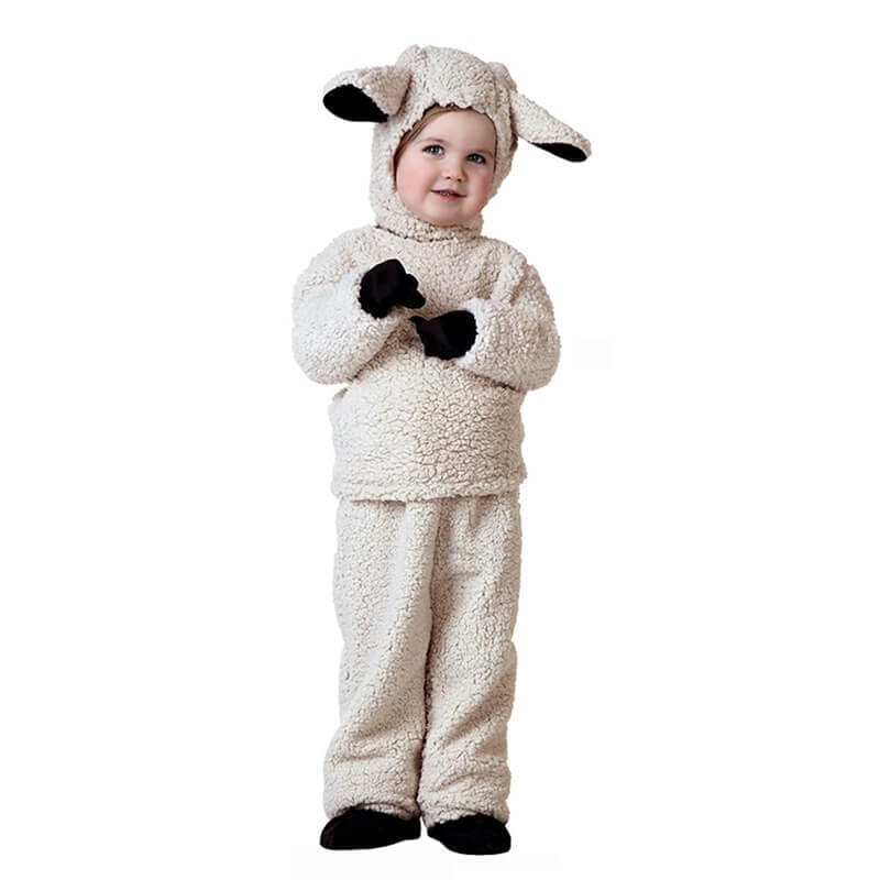 Kids Plush Animal Costume Hooded Dinosaur Vampire Long Sleeve Outfit