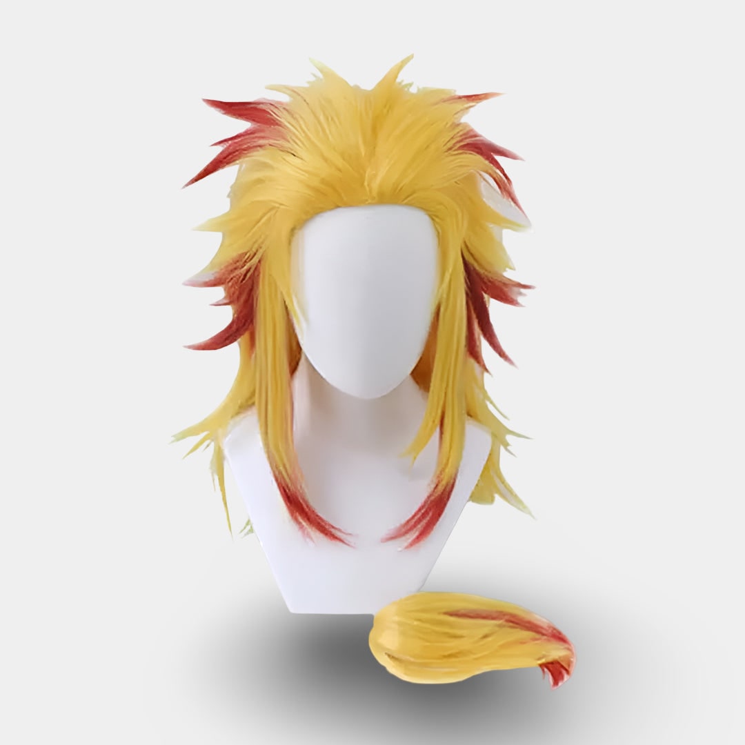 Παιδικό σετ στολής cosplay πολεμιστή Anime — κάπα με μοτίβο φλόγας, σακάκι, περιτυλίγματα ποδιών