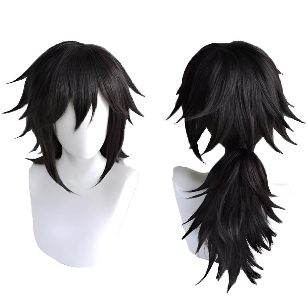 Disfraz de cosplay de anime para niños - chaqueta haori de diseño dividido y pantalones a juego
