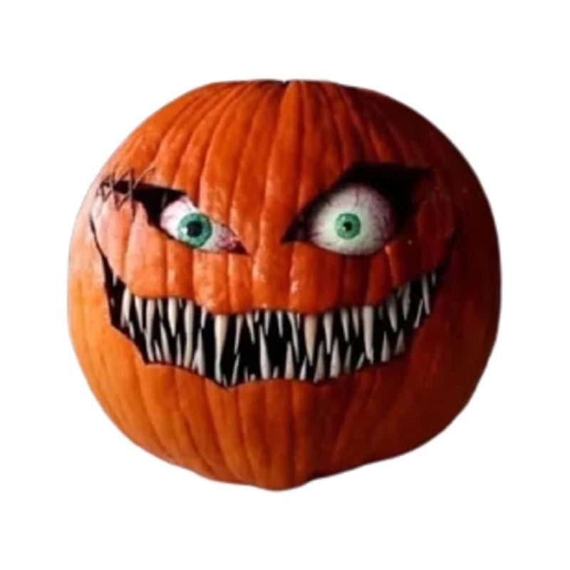 Animatronic Jack O Lantern Pumpkin Displaying Moving Eyes