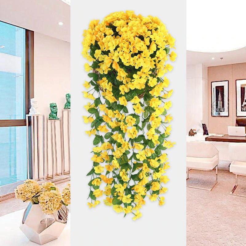 Arranjos florais de seda – Decoração suspensa de baixa manutenção | ribuella
