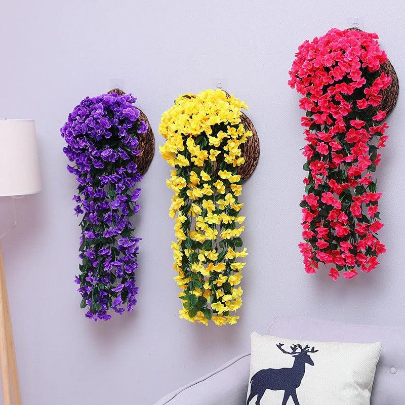 Arranjos florais de seda – Decoração suspensa de baixa manutenção | ribuella