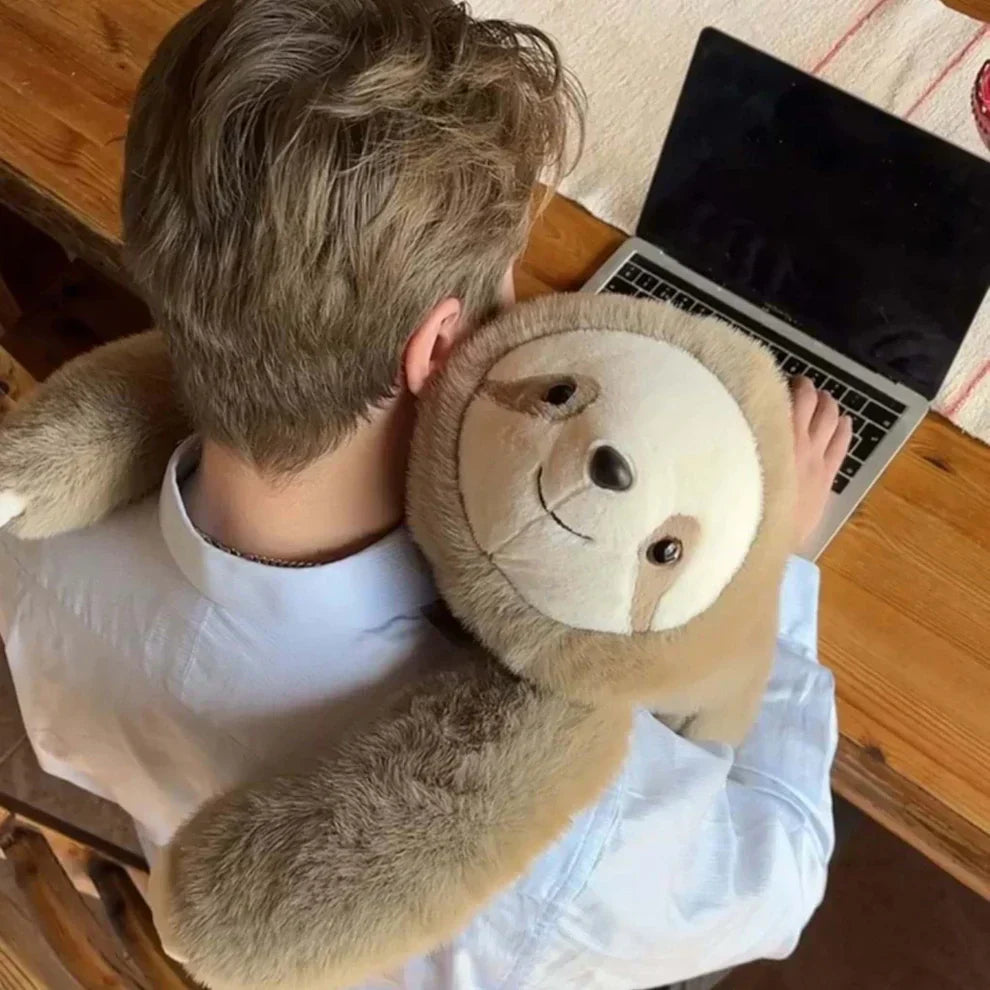 צעצוע פרווה חיבוקי CuddleBuddy עם זרועות ארוכות להפגת מתחים