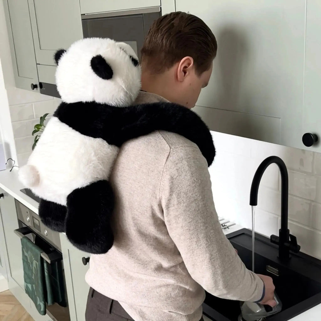 צעצוע פרווה חיבוקי CuddleBuddy עם זרועות ארוכות להפגת מתחים