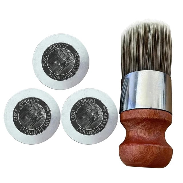 Restorative Wood And Leather Conditioner Wax Polish Tin