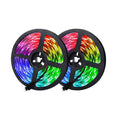 Intelligens, szabályozható RGB LED-szalag, alkalmazással vezérelhető távirányítóval, hajlékony