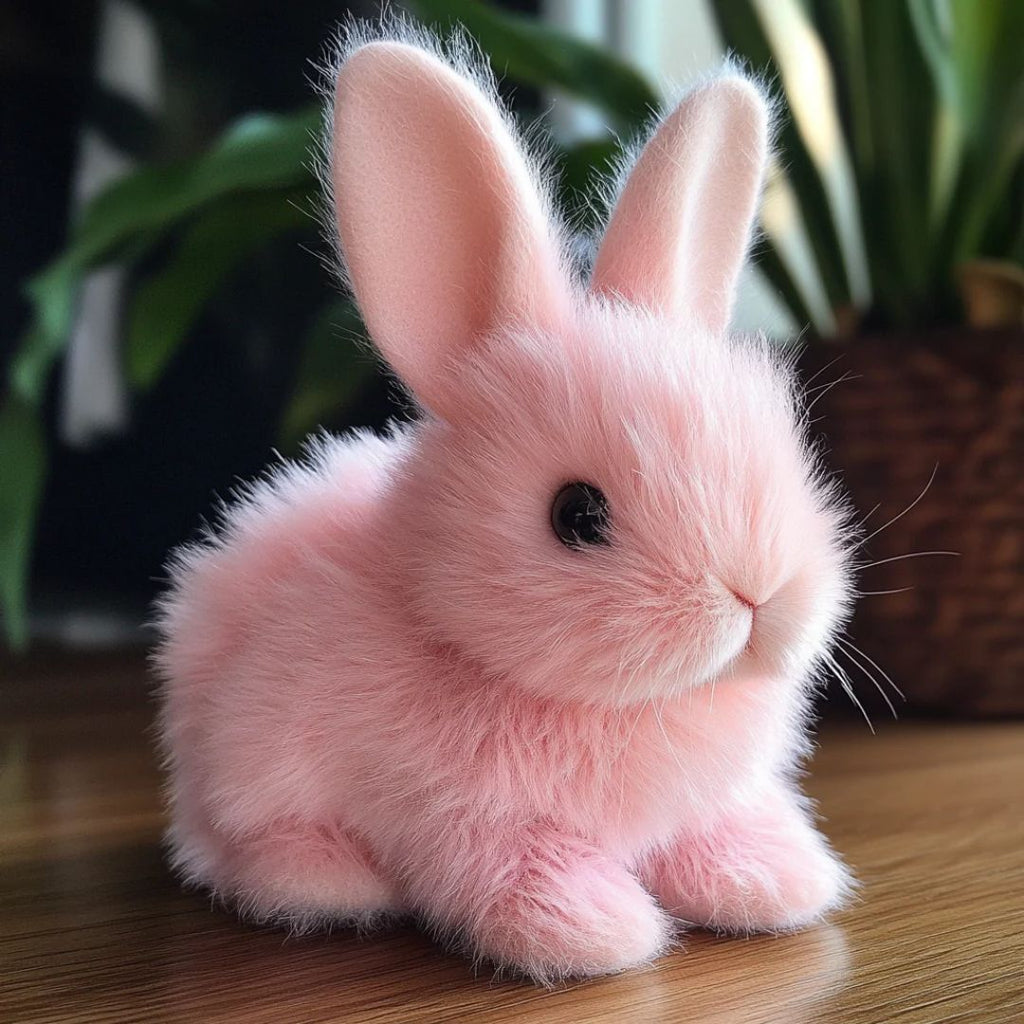 Realistic Soft Interactive Bunny Plush Acting Doll For Children