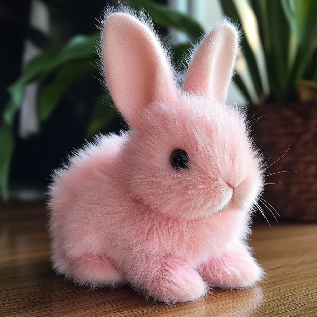 Realistic Soft Interactive Bunny Plush Acting Doll For Children