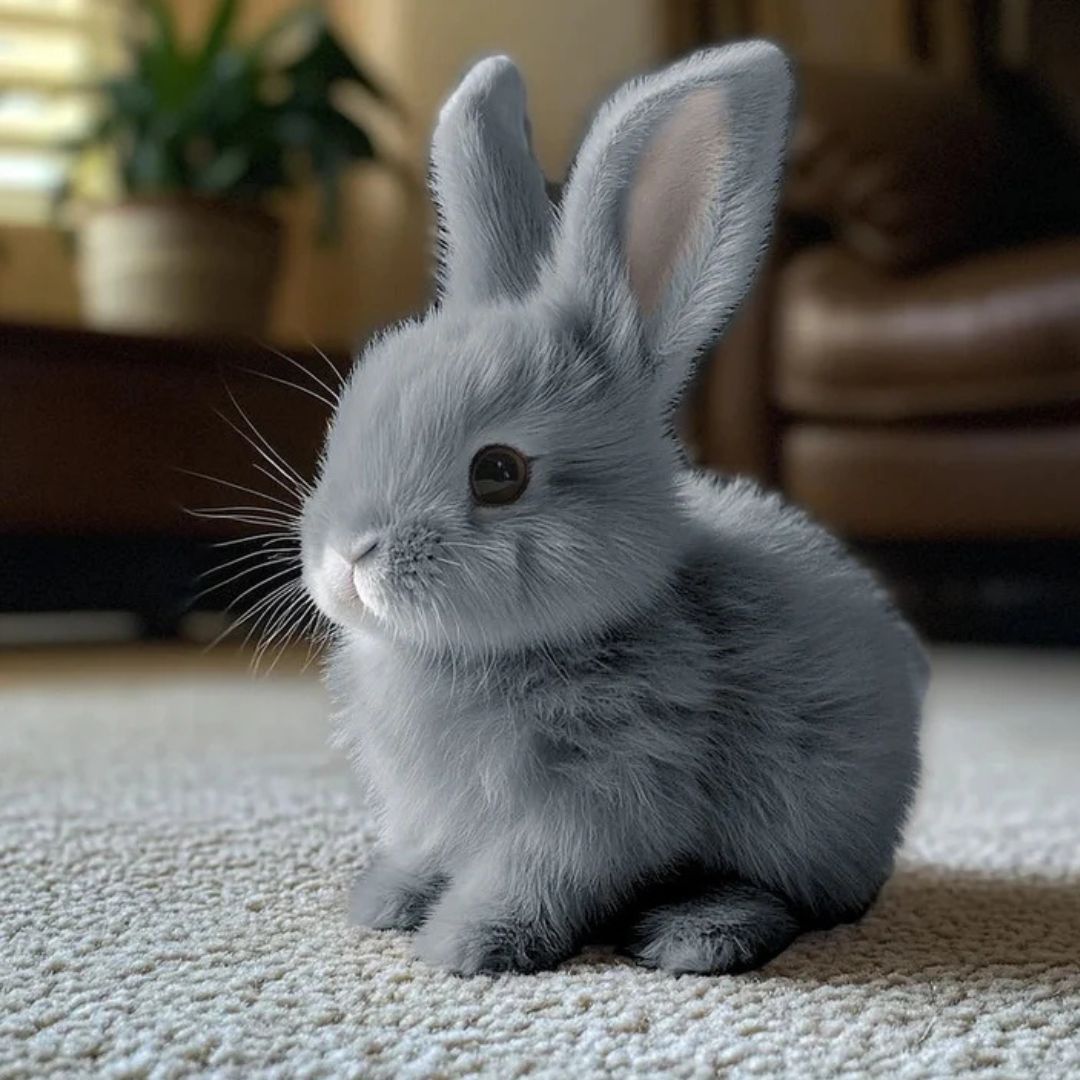 Realistic Soft Interactive Bunny Plush Acting Doll For Children