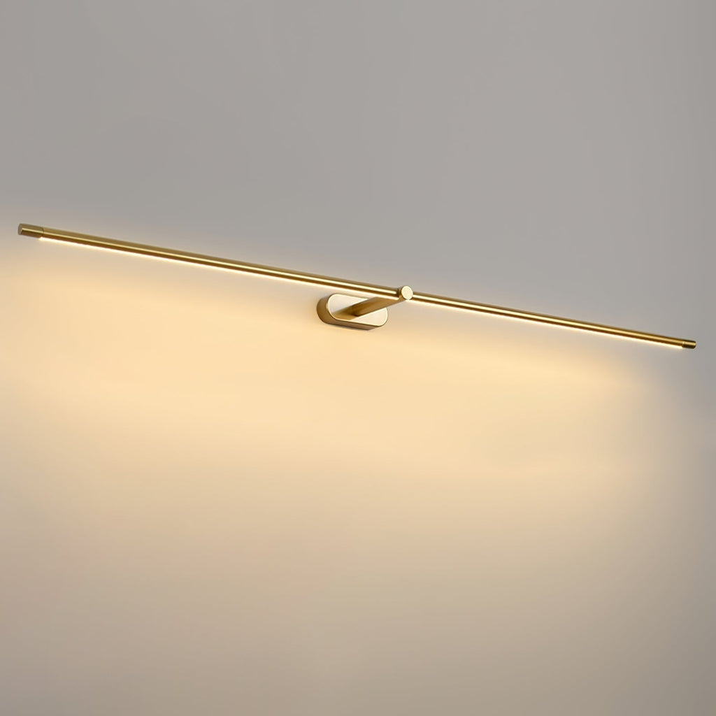 Moderne lineaire LED-wandlamp zonder snoer, oplaadbare batterij, minimalistisch ontwerp