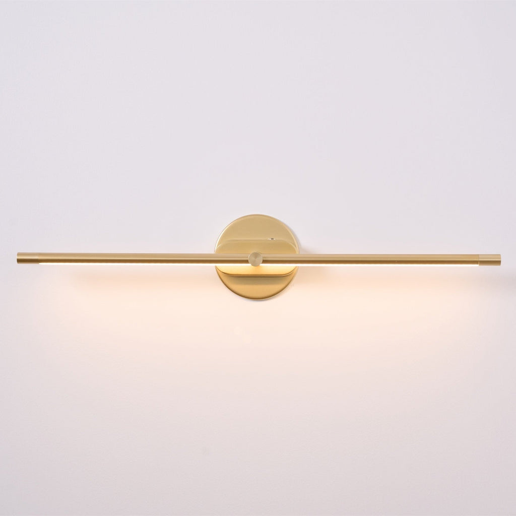 Moderne lineaire LED-wandlamp zonder snoer, oplaadbare batterij, minimalistisch ontwerp