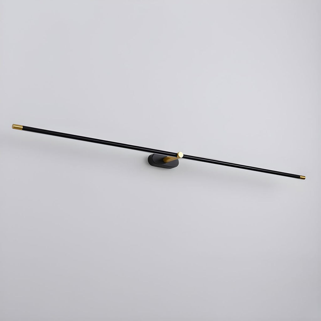 Moderne lineaire LED-wandlamp zonder snoer, oplaadbare batterij, minimalistisch ontwerp