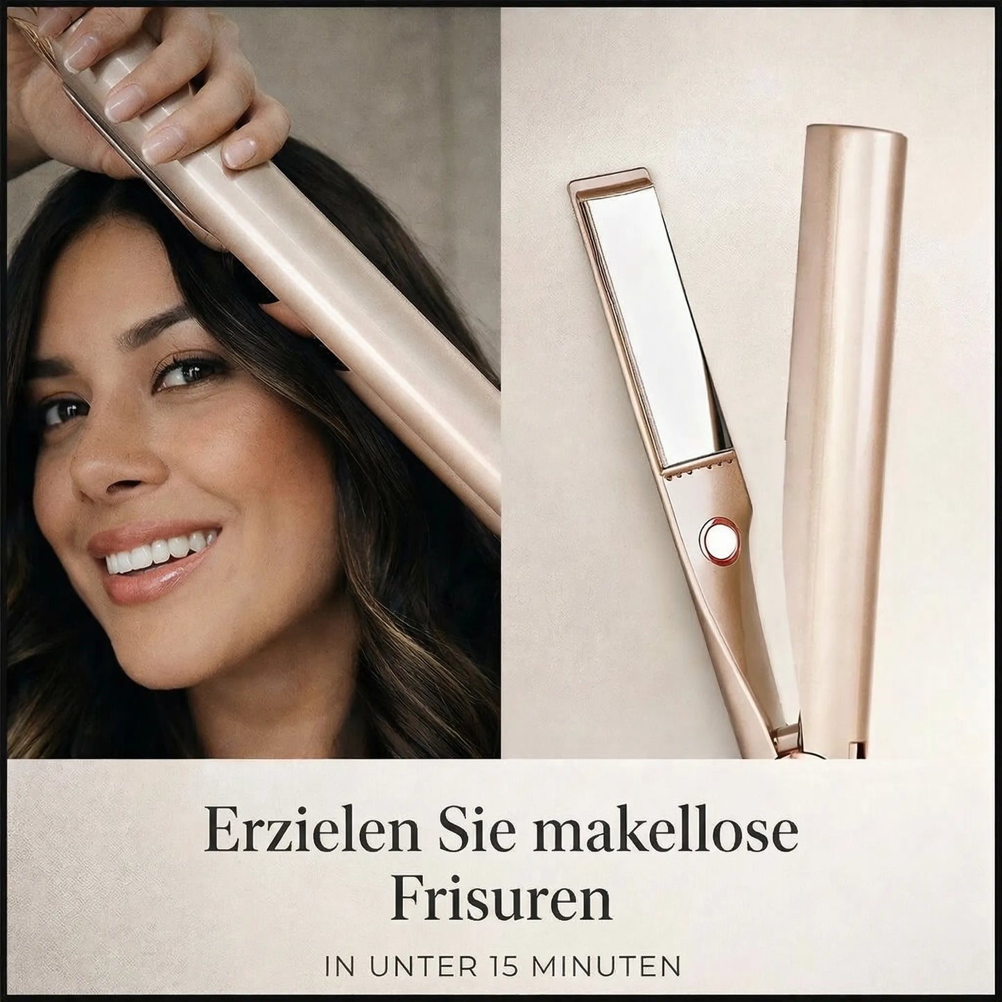 Ultimate 2-in-1 Hair Curler and Straightener | ribuella