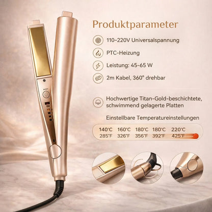 Ultimate 2-in-1 Hair Curler and Straightener | ribuella