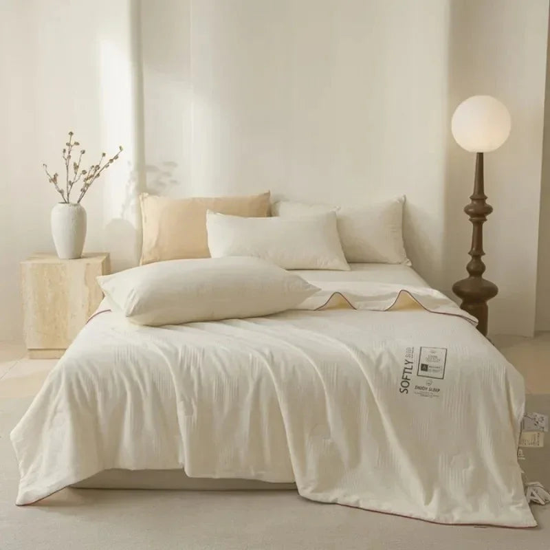 Yamileth premium jacquardquilt, gelijkmatige vulling, comfort het hele jaar door
