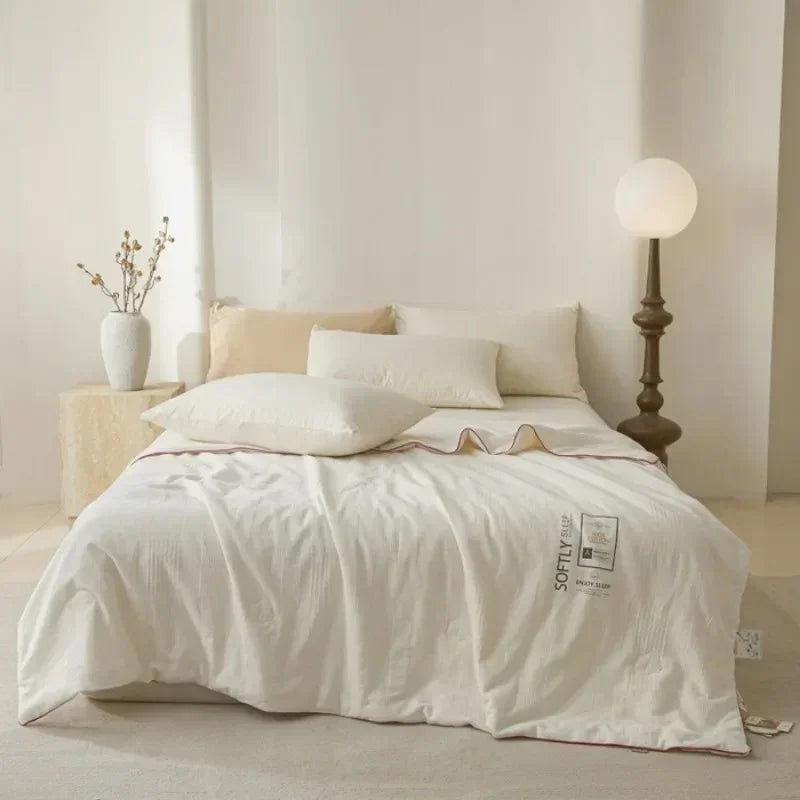 Yamileth premium jacquardquilt, gelijkmatige vulling, comfort het hele jaar door