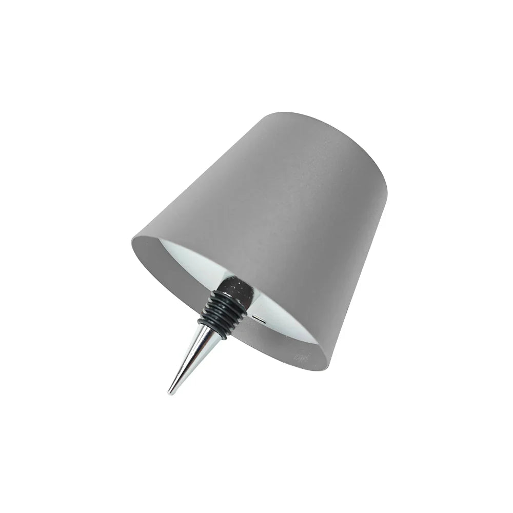 Rechargeable LED Bottle Lamp Converter Adjustable Brightness Dual Color Temperature