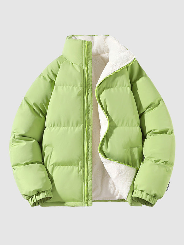 Men's Insulated Puffer Jacket For Cold Weather Warmth