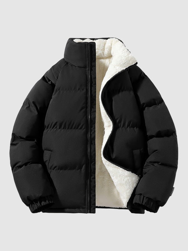 Men's Insulated Puffer Jacket For Cold Weather Warmth