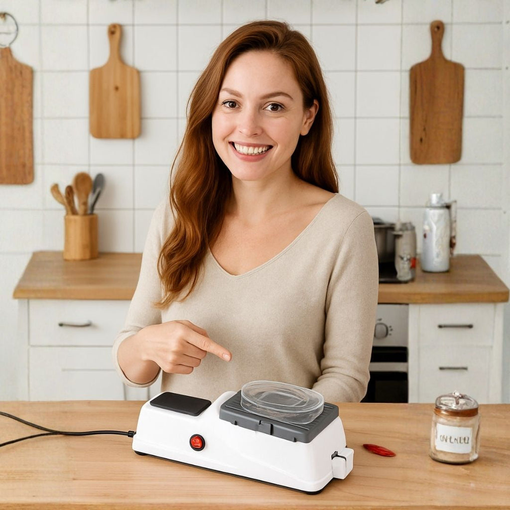 Afiador de facas elétrico SharpChef Pro - Precisão sem esforço | ribuella