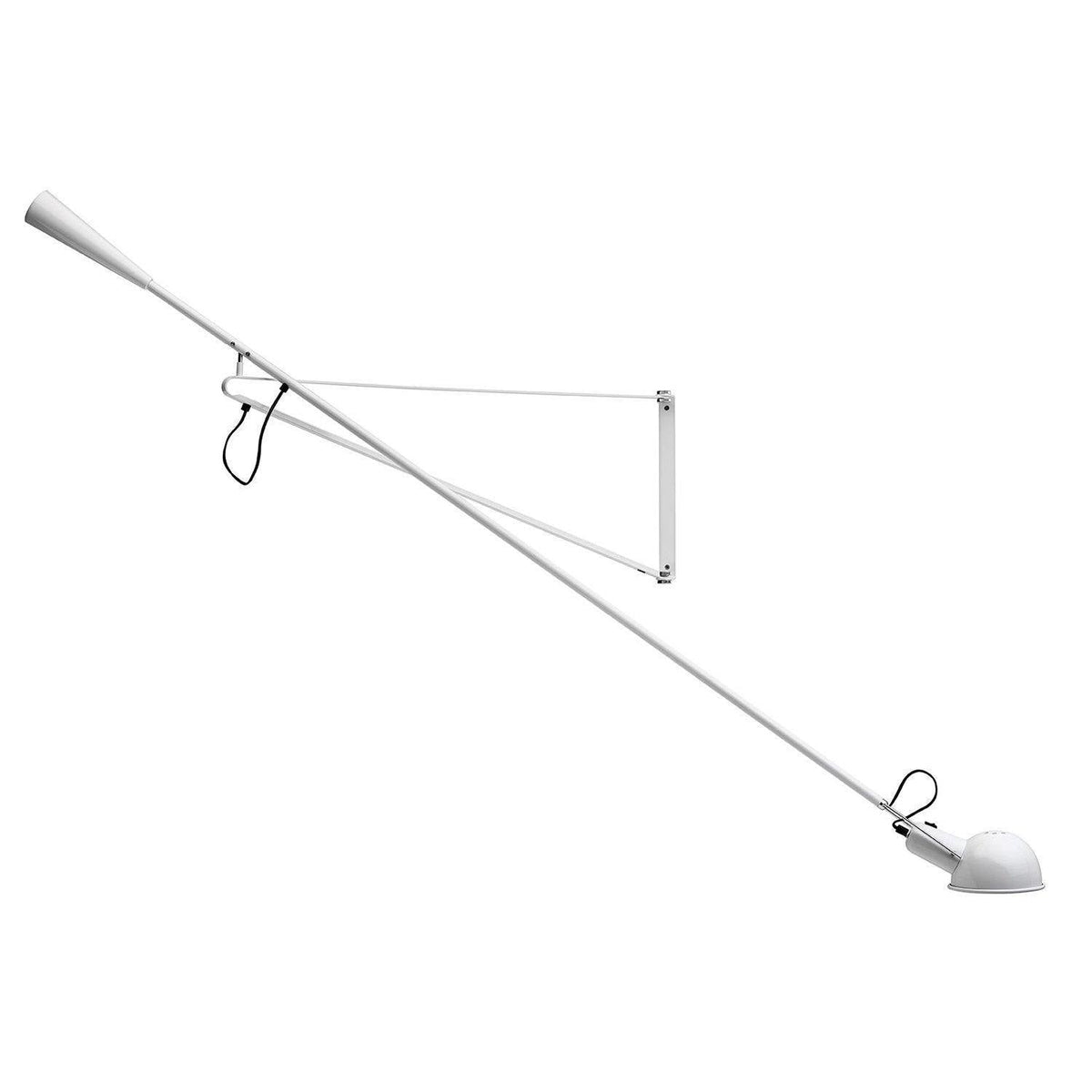 Lampada da parete orientabile e regolabile, illuminazione direzionale industriale