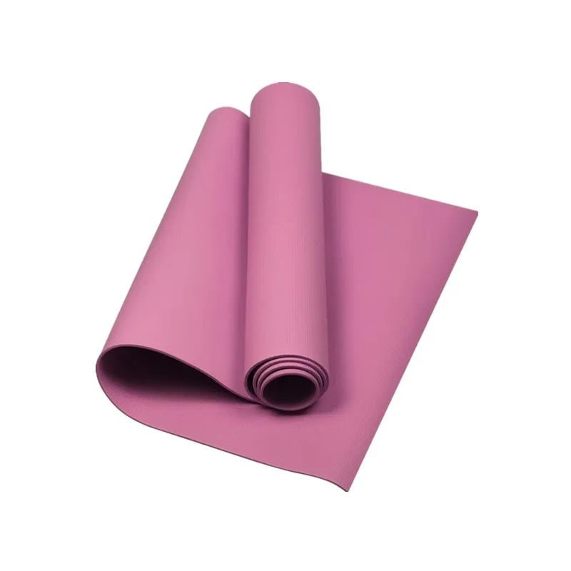4mm Foldable Yoga Mat, Lightweight Eva Foam - Non-Slip, Pilates Grid Lines, Portable