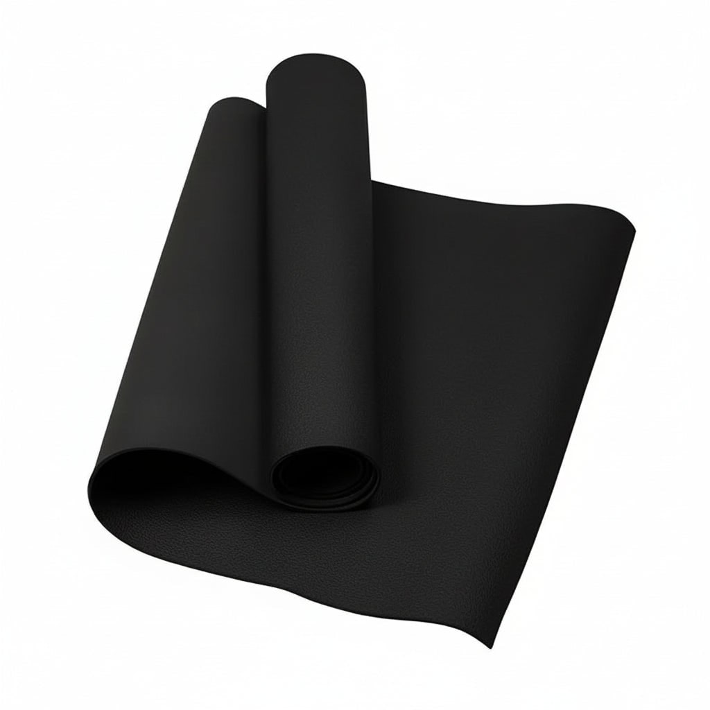 4mm Foldable Yoga Mat, Lightweight Eva Foam - Non-Slip, Pilates Grid Lines, Portable