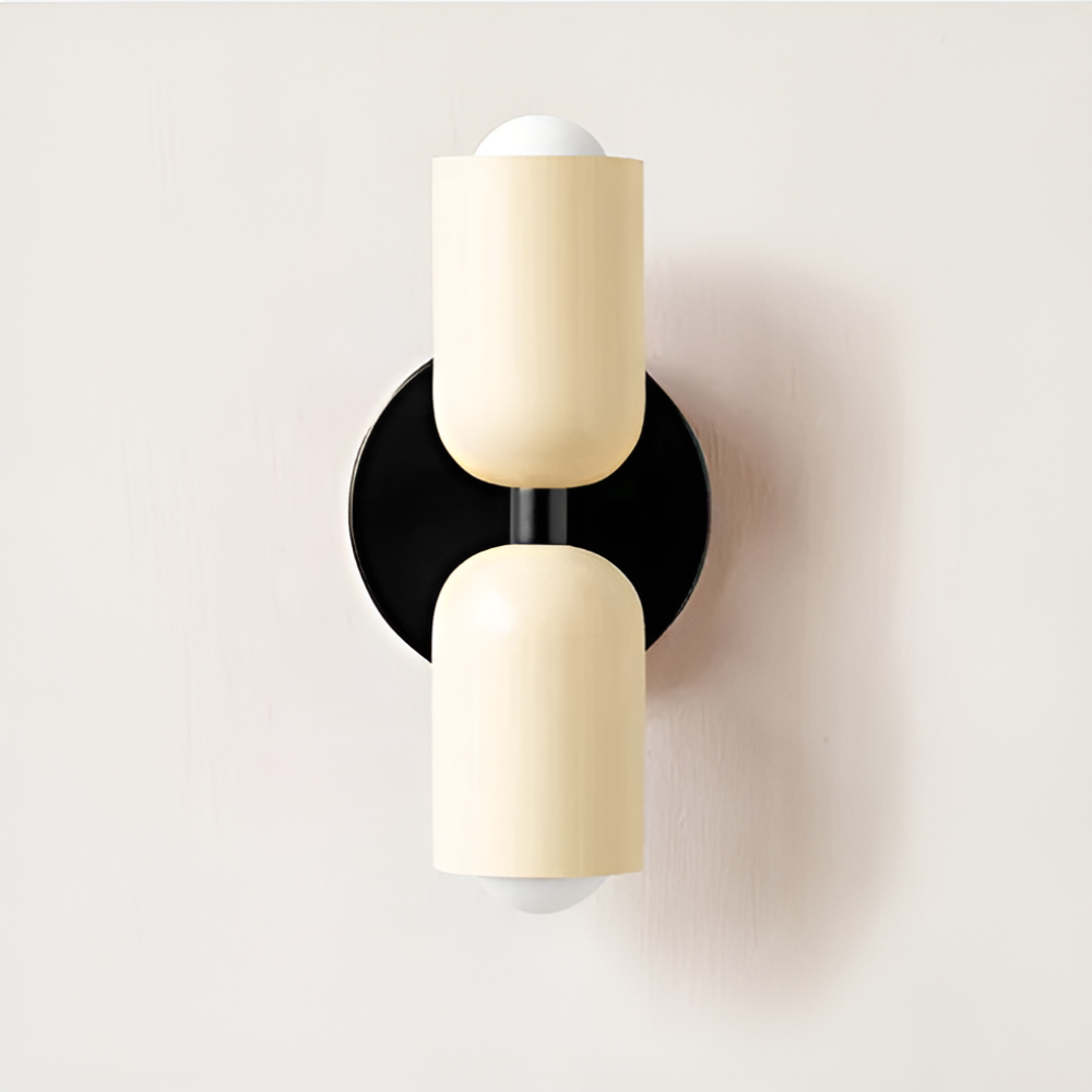 Moderne LED-væglampe med dobbelt lysdesign, slank tovejs accentbelysning