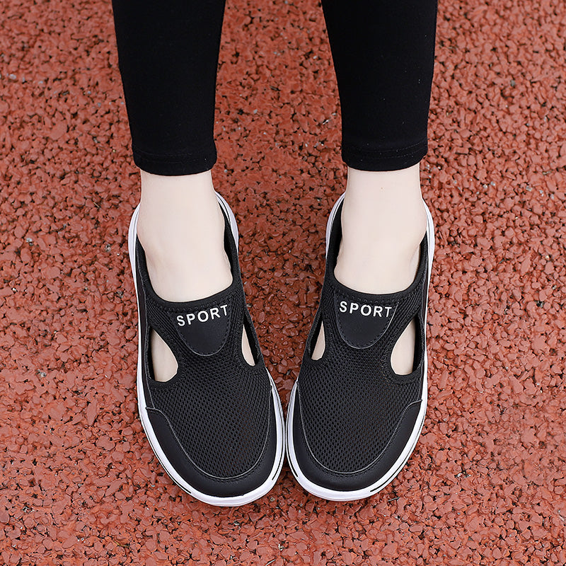 Chaussures à enfiler confortables et rembourrées — soutien orthopédique