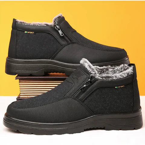 Men's Orthopedic Winter Boots — Warm, Cushioned, Moisture-Resistant