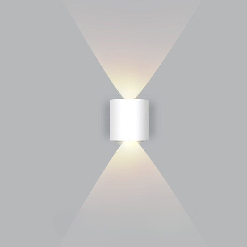 Outdoor LED Wall Sconce, Up And Down Lighting, Slim Weatherproof Design