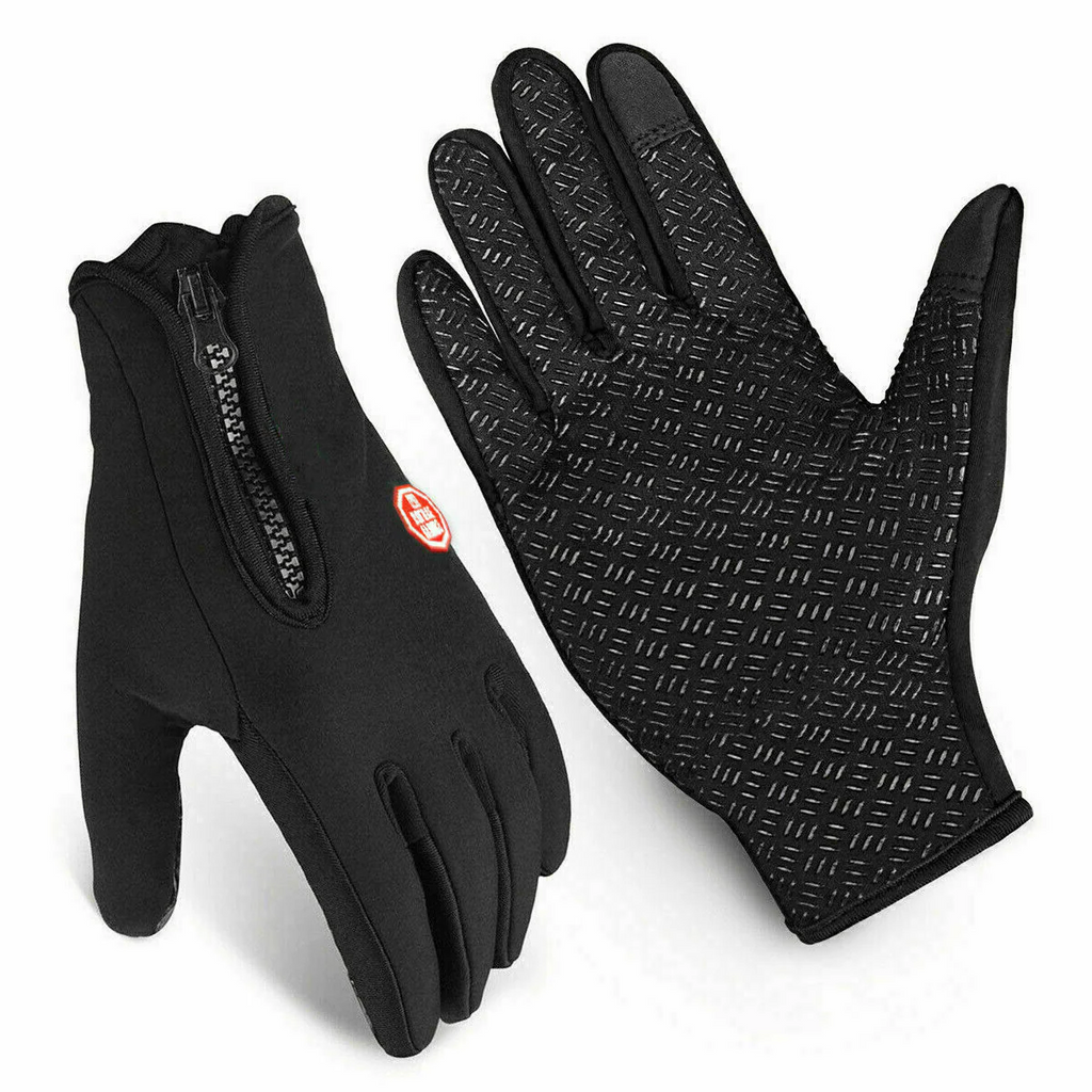 Unisex termiska vinterhandskar, avancerad isolering, halkfri greppyta