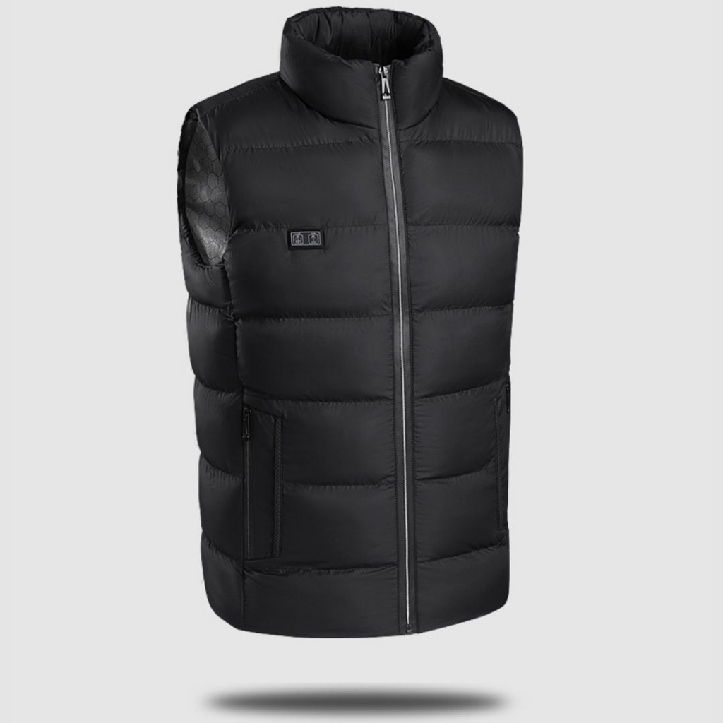 Unisex Rechargeable Heated Gilet — Adjustable Body Warmer Vest