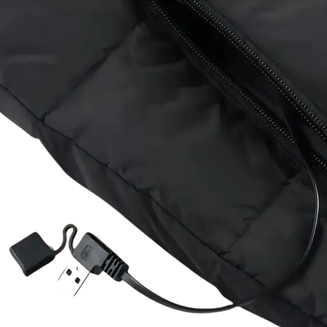 Damen-Wärme-Gilet, leichtes elektrisches Design mit einstellbaren Heizstufen