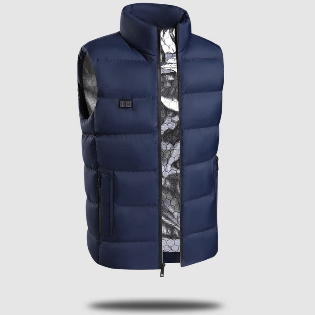 Unisex Rechargeable Heated Gilet — Adjustable Body Warmer Vest