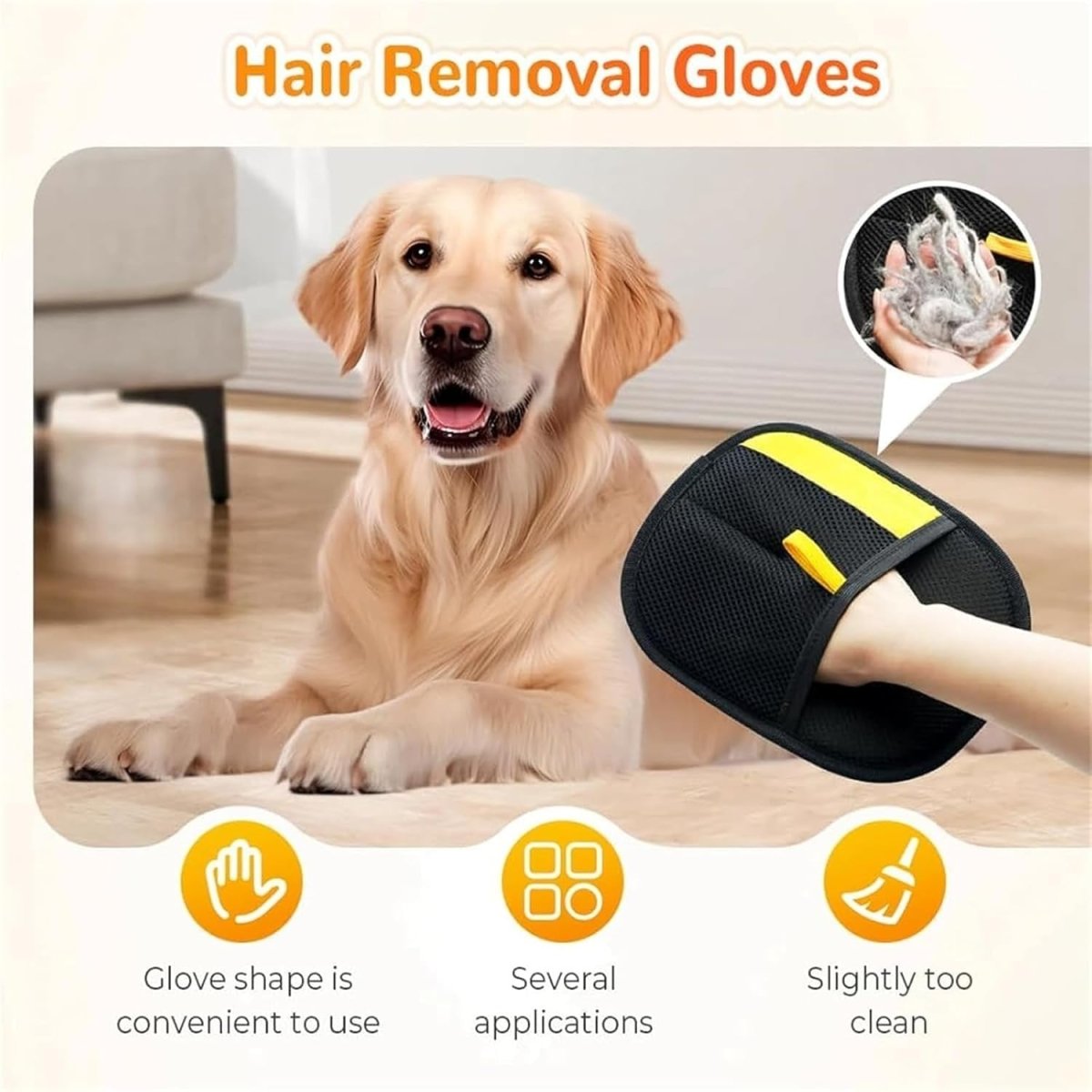 Ultimate Pet Grooming Gloves for Effortless Fur Removal | ribuella